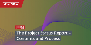 project status report header