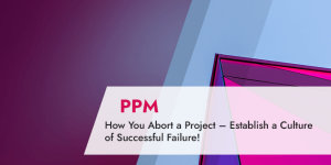 How You Abort a Project – Establish a Culture of Successful Failure!