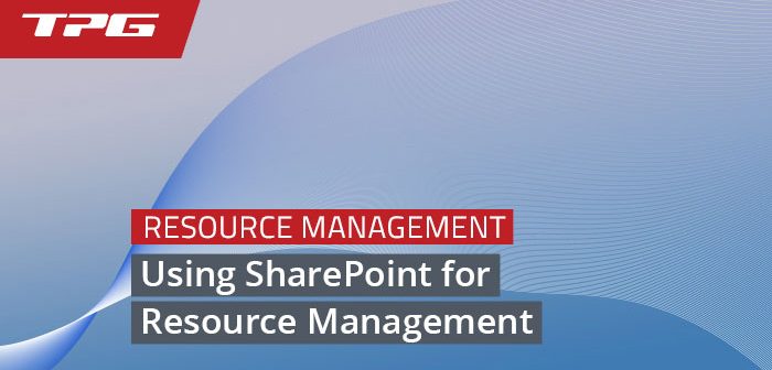 Resource Planning in Project Management_Using SharePoint for Resource Management