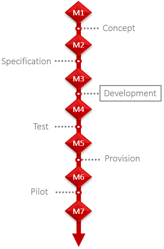 Project Management Implementation – Milestone definition to track completion level