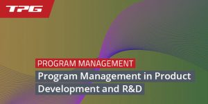 Program Management in Product Development