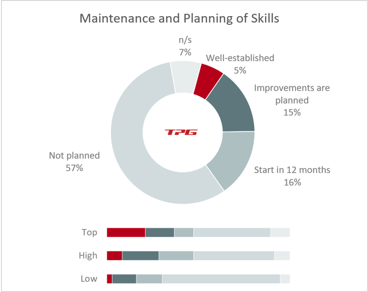 Capacity Planning – Implementation of skills management among top, high and low-performing PMOs