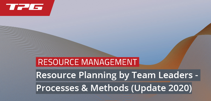 Resource Planning by Team Leaders Header