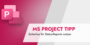 MS Project Zeitachse