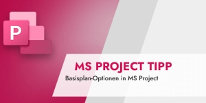 MS Project Basisplan Optionen