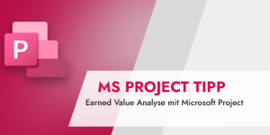 Microsoft Project Tipp Earned Value Analyse mit Microsoft Project