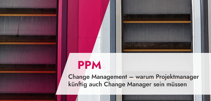 Change Management – warum Projektmanager künftig auch Change Manager sein müssen