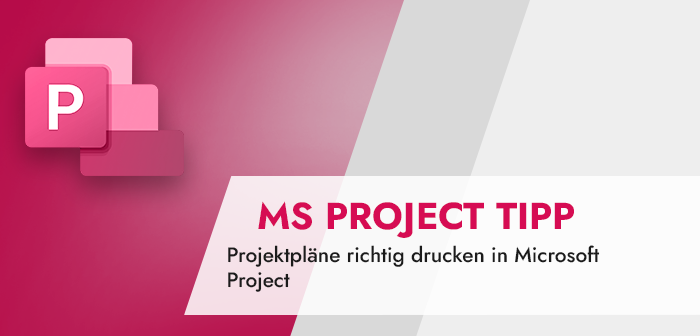 Projektpläne drucken Microsoft Project